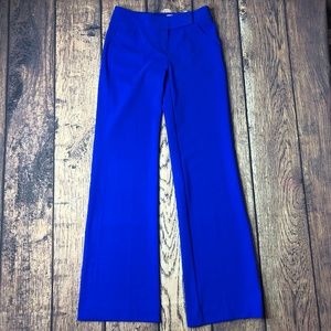 AELLA 2 Career Pants Royal Blue Flare Wide Leg NEW